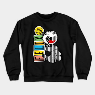 Felix The Cat Cool Retro Crewneck Sweatshirt